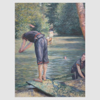 Gustave Caillebotte - Bathers, Bank of the Yerres