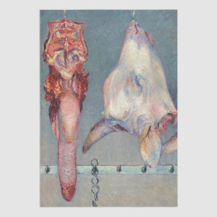 Papel De Seda Gustave Caillebotte - Cabeza de ternera y lengua d
