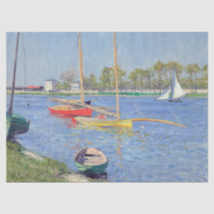 Papel De Seda Gustave Caillebotte - El Sena en Argenteuil