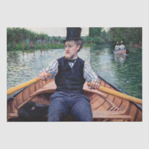 Papel De Seda Gustave Caillebotte - Fiesta en barca