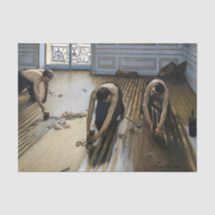 Papel De Seda Gustave Caillebotte - Los raspadores de suelos