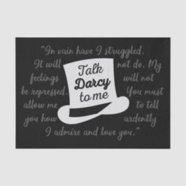 Papel De Seda Hable Darcy Conmigo