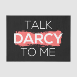 Papel De Seda Hable Darcy Conmigo