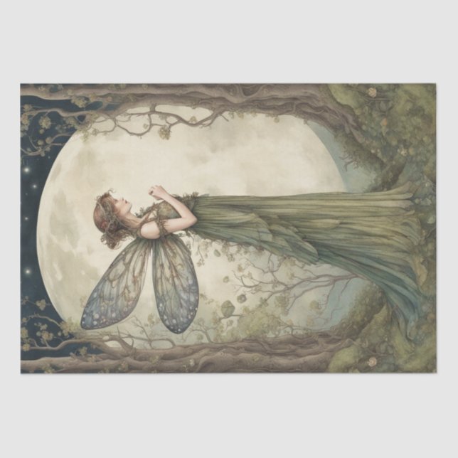 Papel De Seda Hada caprichosa (Anverso)