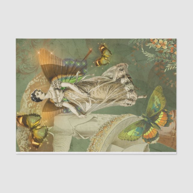 Papel De Seda Hada de bosque (Anverso)