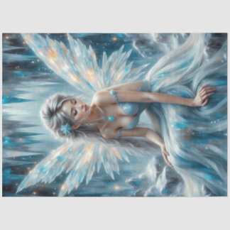 Papel De Seda Hada de Hielo Invernal | Encantadora de Fantasía H
