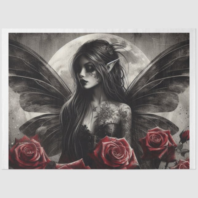 Papel De Seda Hada de la noche (Anverso)