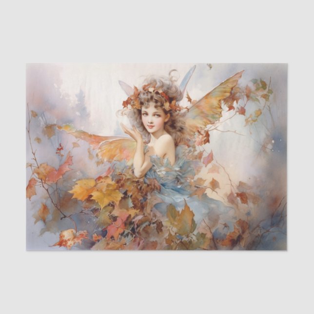 Papel De Seda Hada de otoño (Anverso)