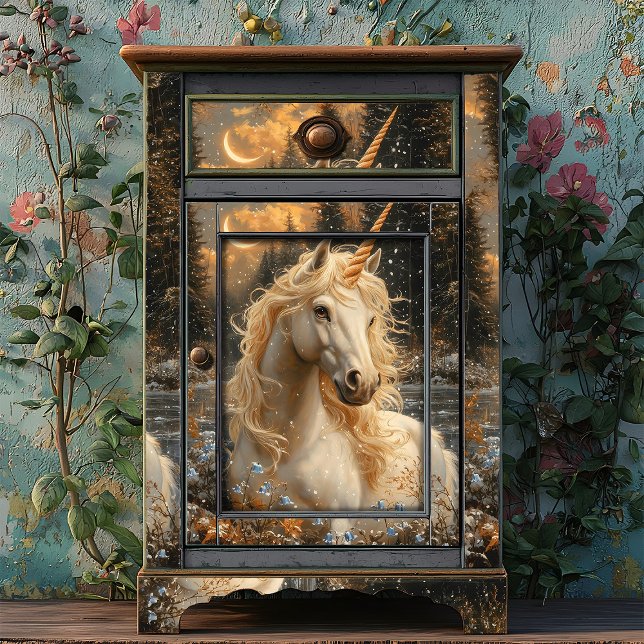 Papel De Seda Hada de Woodland Woodland White Unicornio (Subido por el creador)