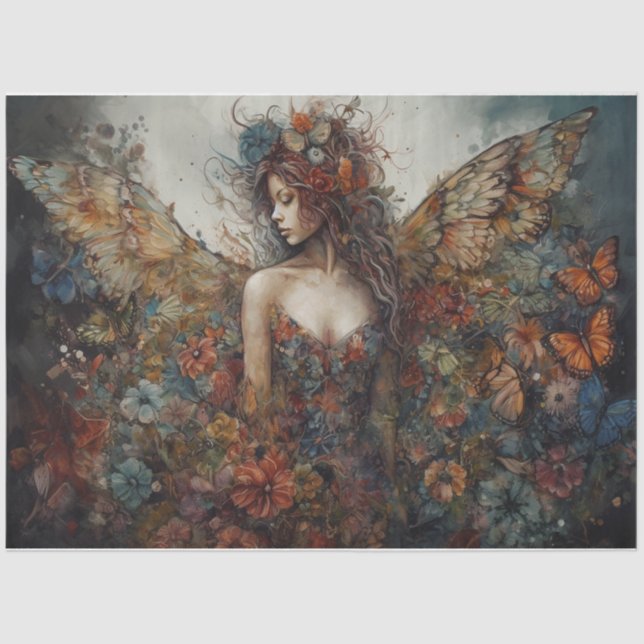 Papel De Seda Hada nocturna (Anverso)