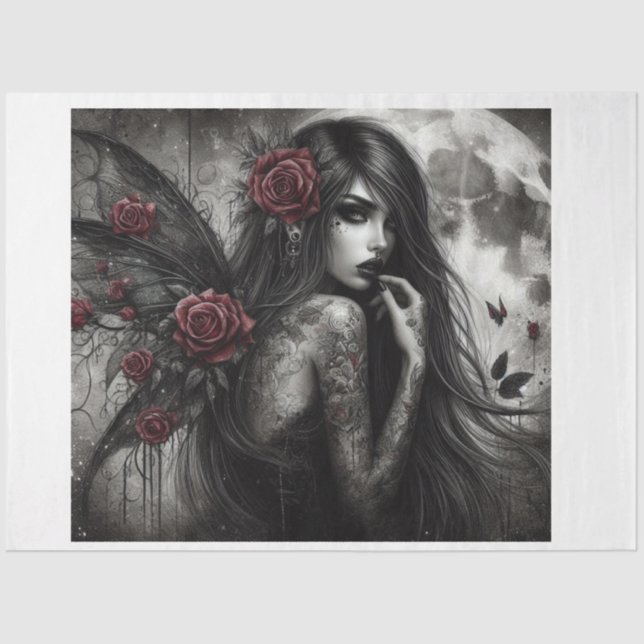 Papel De Seda Hada nocturna (Anverso)