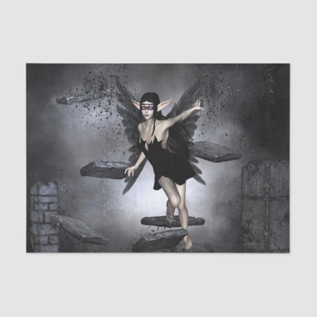 Papel De Seda Hada oscura (Anverso)