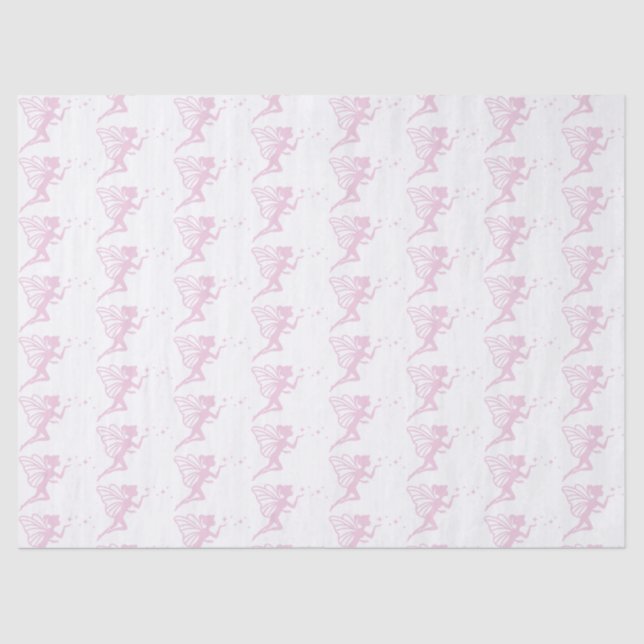 Papel De Seda Hada rosa (Anverso)