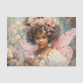 Papel De Seda Hada rosa