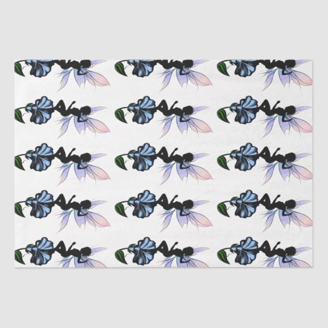 Papel De Seda Hada Sombra de Gloria de la Mañana (Anverso)