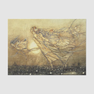 Papel De Seda “Hadas en Kensington Gardens” de Arthur Rackham