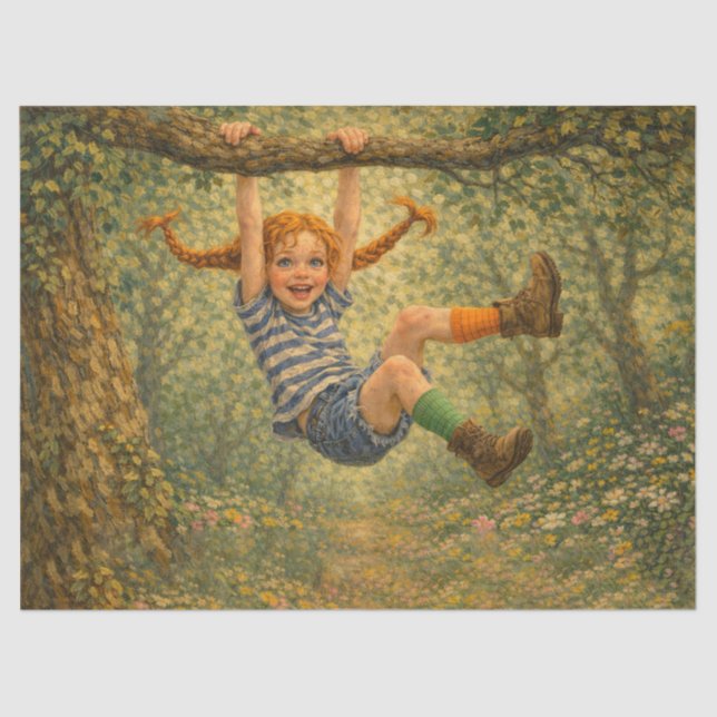 Papel de seda Hadas para decopauge, regalos (Anverso)