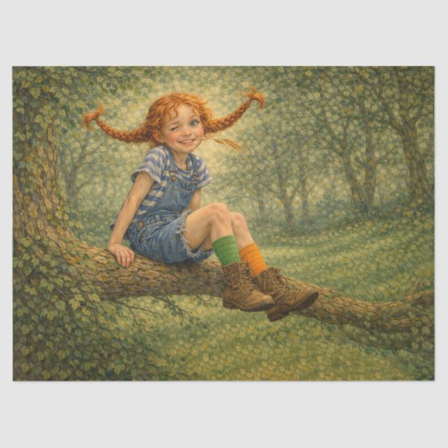 Papel de seda Hadas para decopauge, regalos (Anverso)