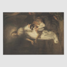 Hagar y el Ángel (por Carel Fabritius)