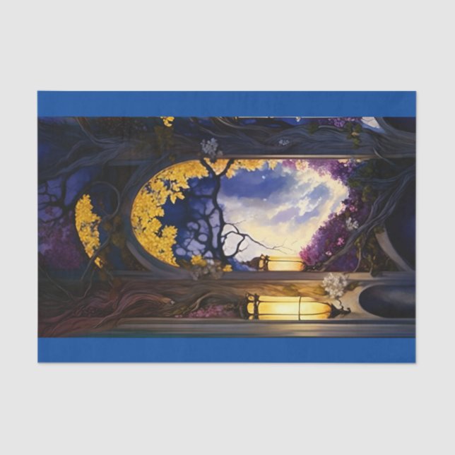 Papel De Seda Hallazgos coloridos (Anverso)