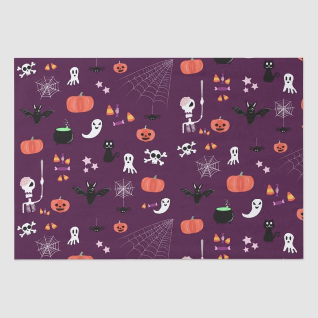 Papel De Seda Halloween (Anverso)