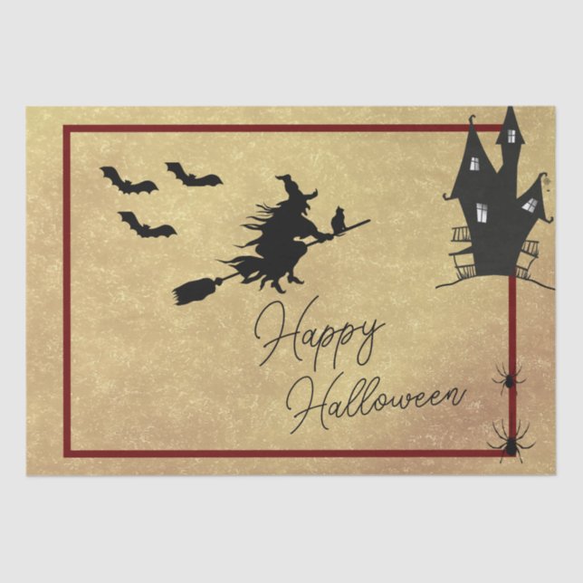 Papel De Seda Halloween (Anverso)