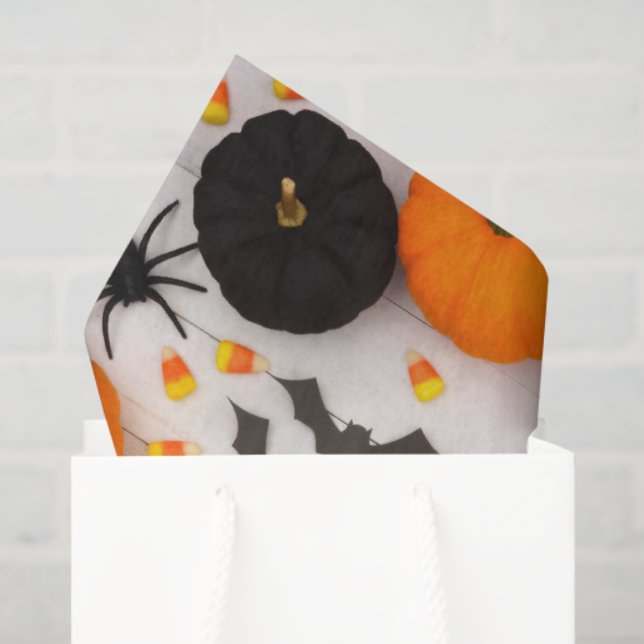 Papel De Seda Halloween (Bolsa de regalo)