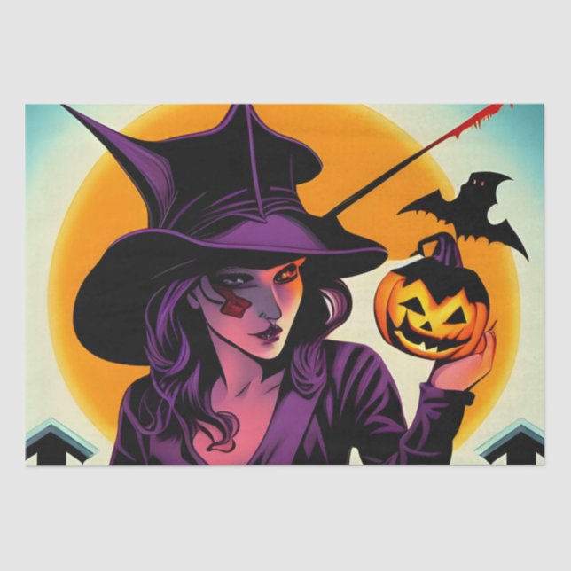 Papel De Seda Halloween (Anverso)