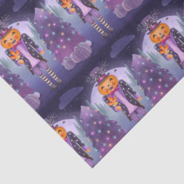 Papel De Seda Halloween Calabaza Nutcracker