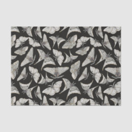 Papel De Seda Halloween con el patrón de mariposa de la polilla