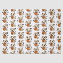 Papel De Seda Halloween Dalmatian Dog Trick or Treth