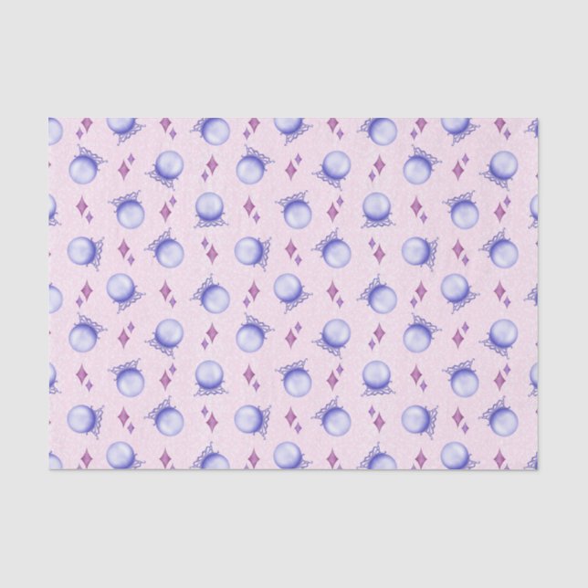 Papel De Seda Halloween de Purple Magic Crystal Ball (Anverso)