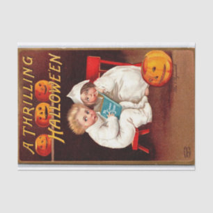 Papel De Seda Halloween estremecedor por Ellen Clapsaddle