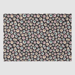 Papel De Seda Halloween Eyeballs