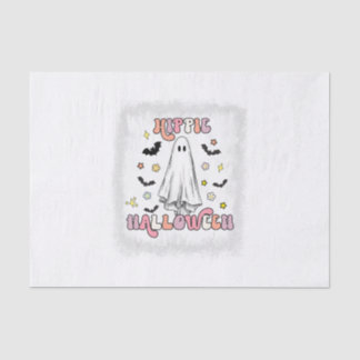 Papel De Seda Halloween Ghost Boo Hippie Hippie Halloween Retro