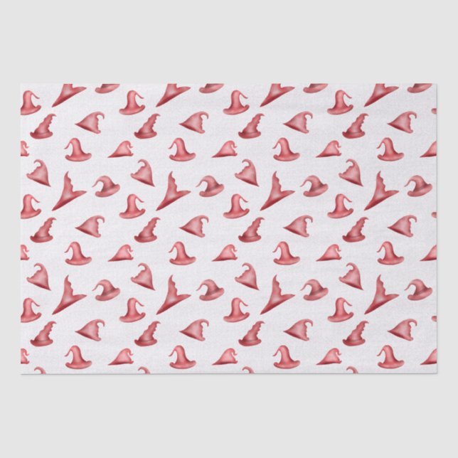 Papel De Seda Halloween, Gorras brujos (Anverso)