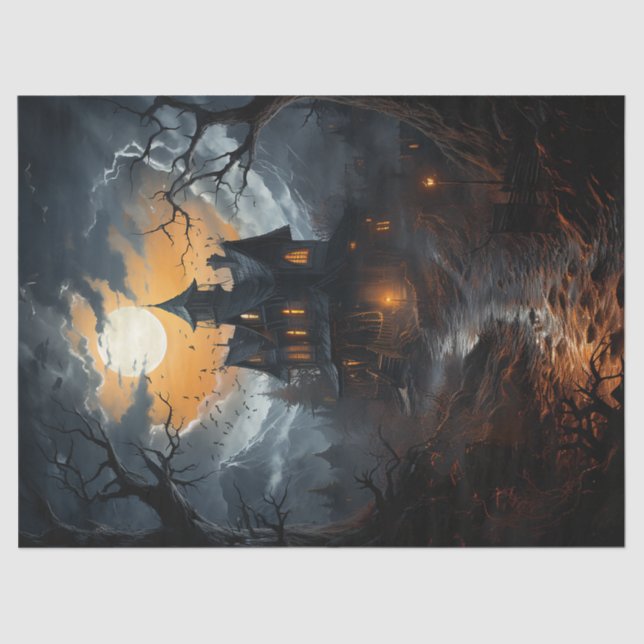 Papel De Seda Halloween Halloween, una fantasmagórica celebració (Anverso)