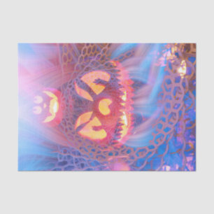 Papel De Seda Halloween Jack-O-Lantern Calabaza suave caída mode