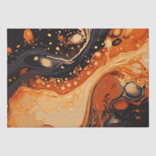 Papel De Seda Halloween Marble Watercolor Swirl 2