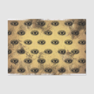 Papel De Seda Halloween   Ojo malvado  