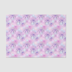 Papel De Seda Halloween Pastel Spiders
