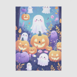 Papel De Seda Halloween Purple Cute