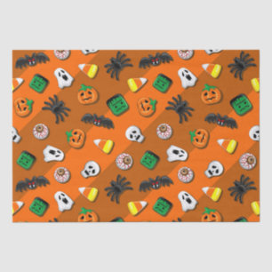 Papel De Seda Halloween Spooky Candies Fiesta