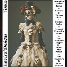 Halloween Steampunk Femenino & Skulls S1 Decoupage