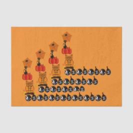 Papel De Seda Halloween Trick O Tejido De Bolas De Trampa De Búa