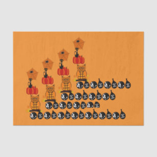 Papel De Seda Halloween Trick O Tejido De Bolas De Trampa De Búa