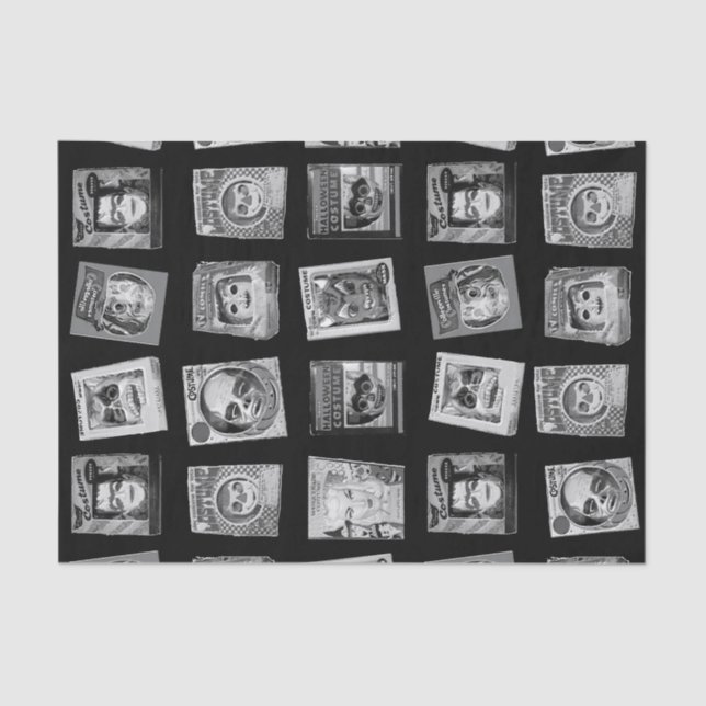 Papel De Seda Halloween vintage (Anverso)