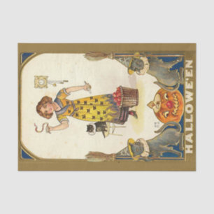 Papel De Seda Halloween vintage preparado para el Fiesta