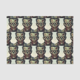 Papel De Seda Halloween Zombie espeluznante