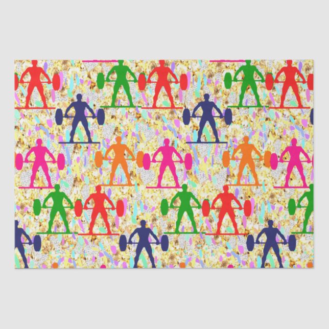 Papel De Seda Halterofilia (Anverso)